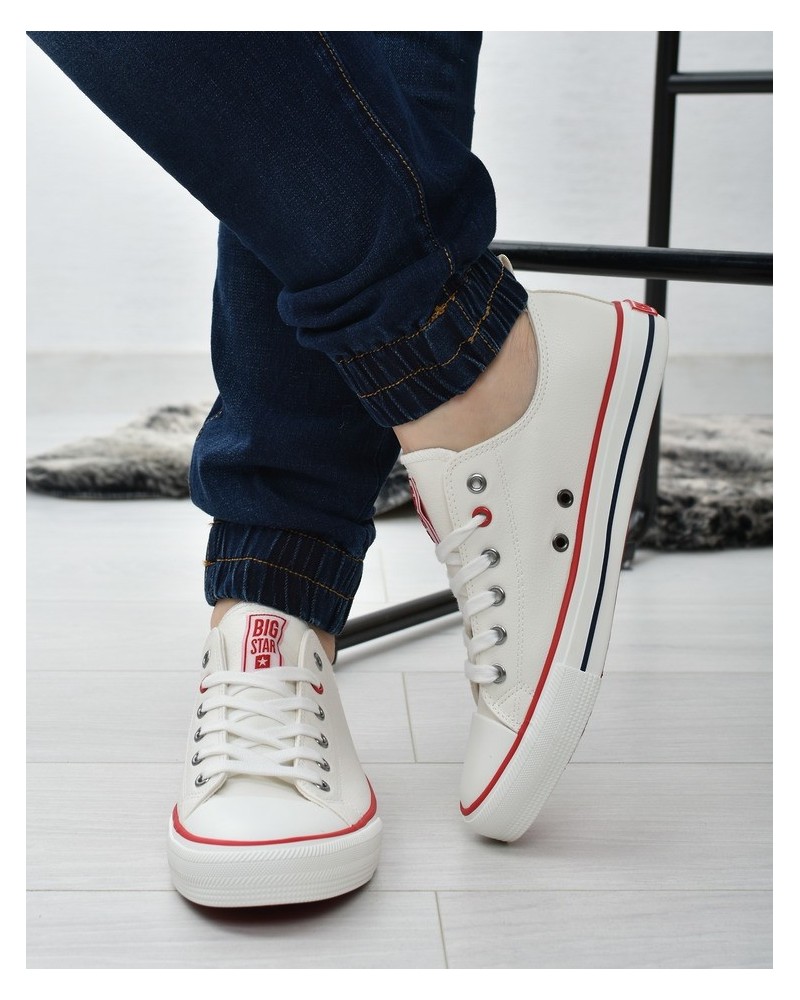 Trampki Big Star JJ174069 Białe