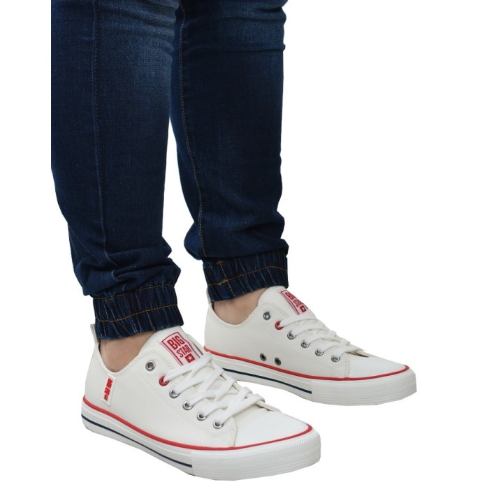 Trampki Big Star JJ174069 Białe
