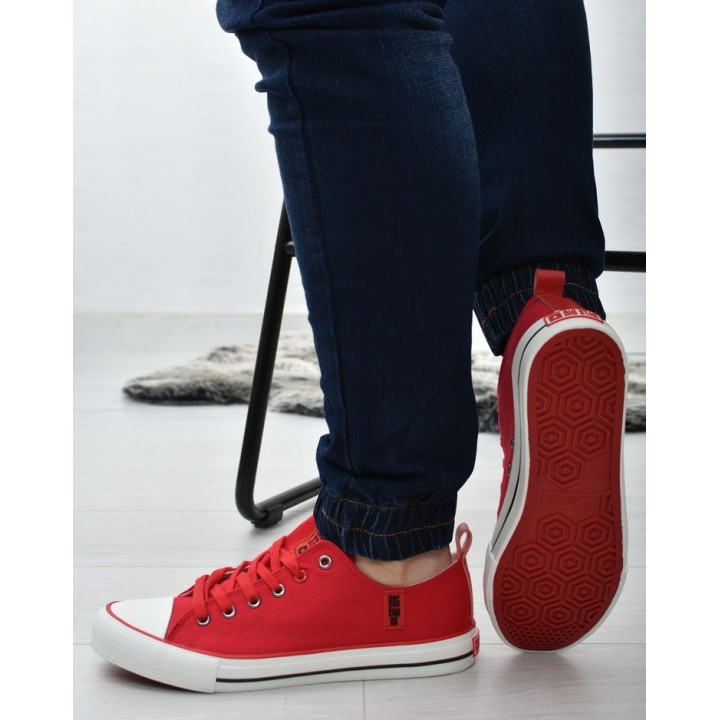 Trampki Big Star JJ174063 Czerwone