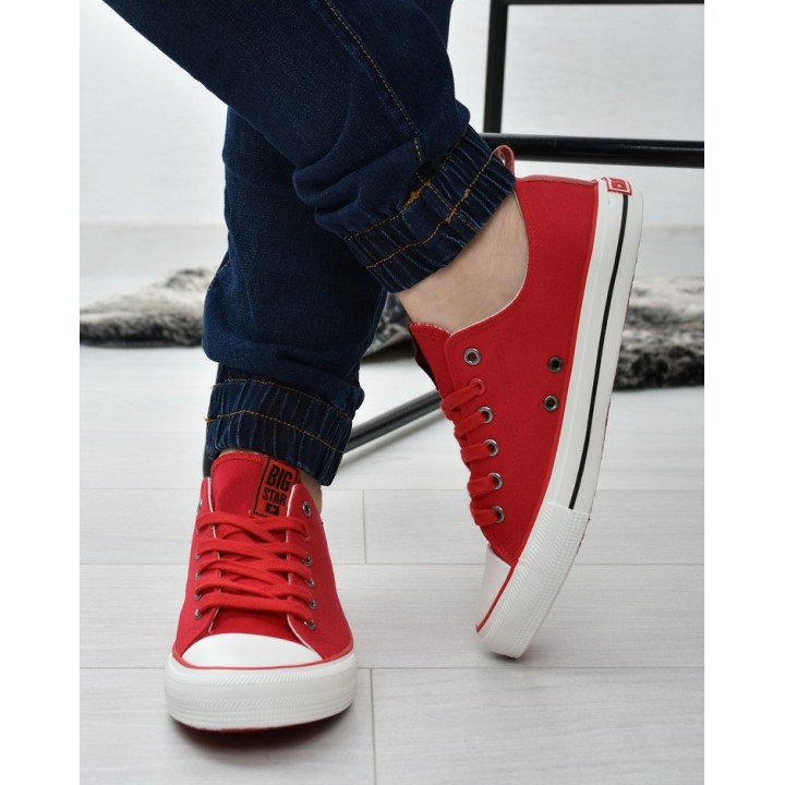 Trampki Big Star JJ174063 Czerwone
