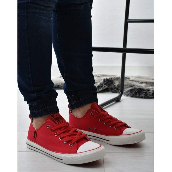 Trampki Big Star JJ174063 Czerwone
