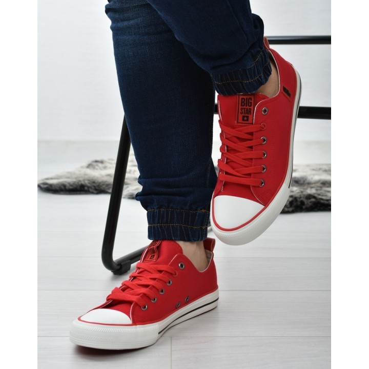 Trampki Big Star JJ174063 Czerwone