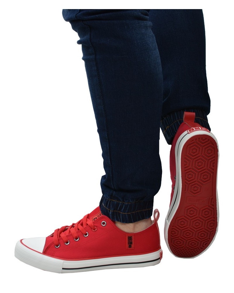 Trampki Big Star JJ174063 Czerwone