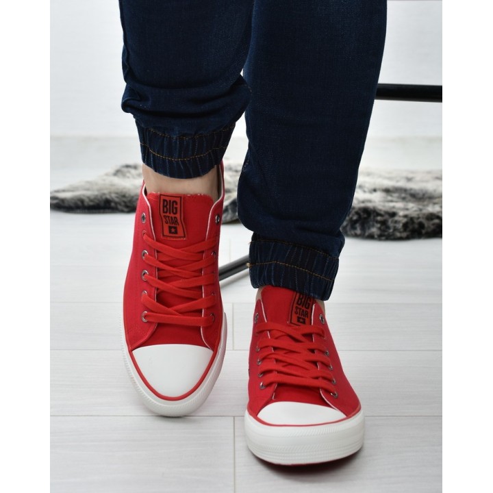Trampki Big Star JJ174063 Czerwone