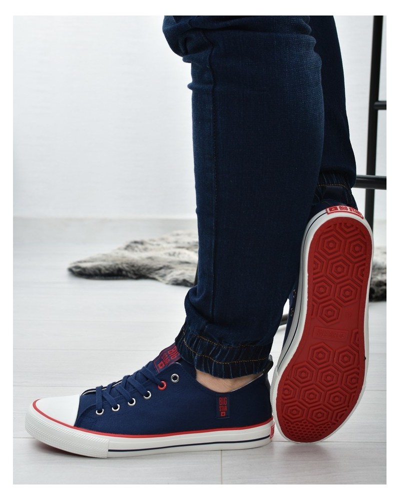 Trampki Big Star JJ174060 Granatowe