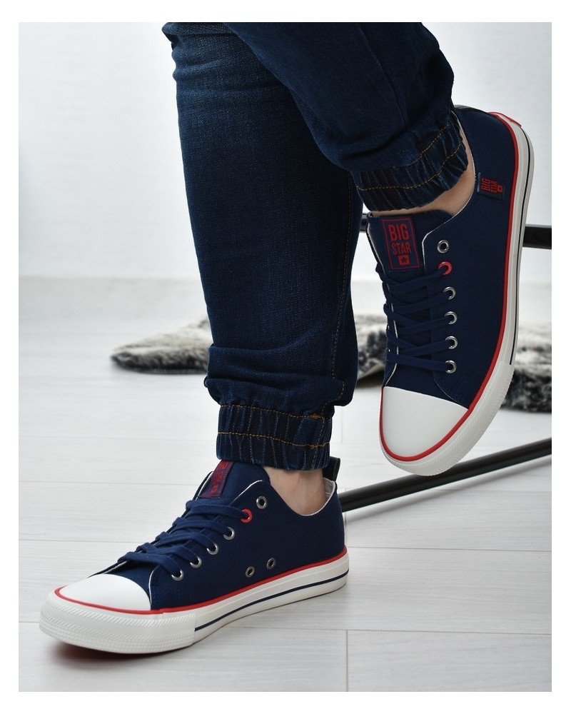 Trampki Big Star JJ174060 Granatowe