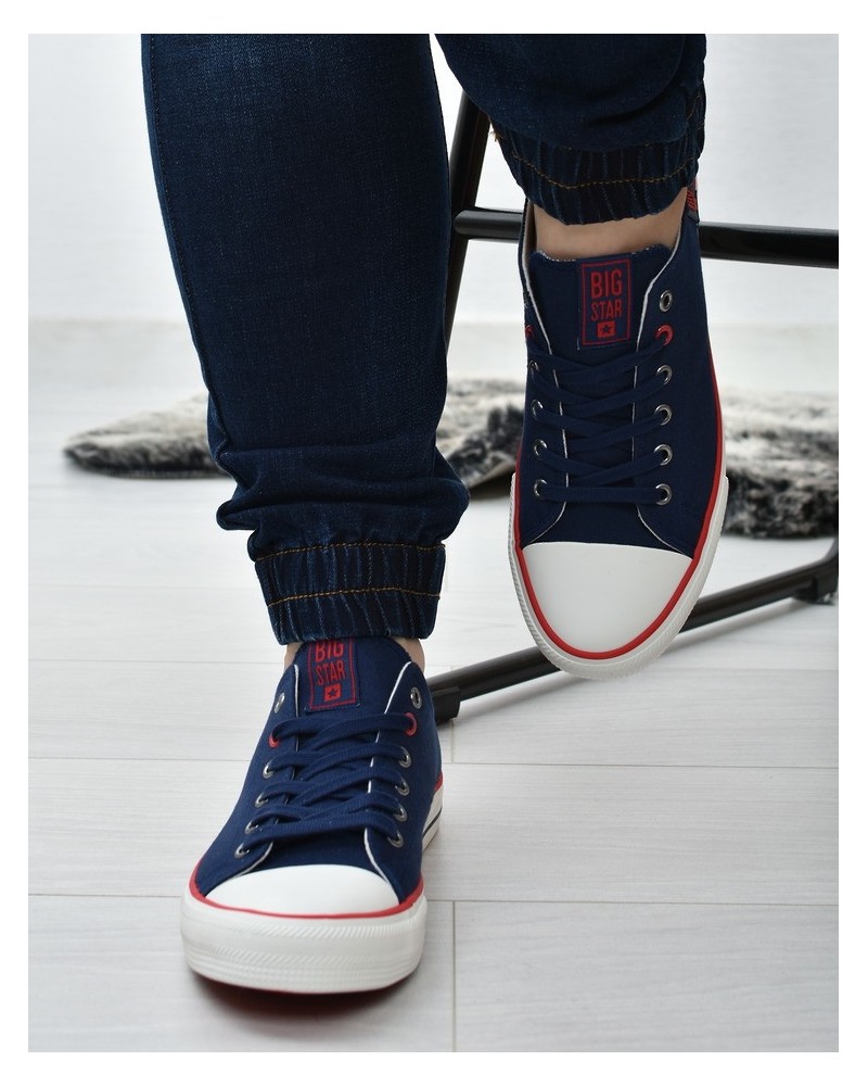 Trampki Big Star JJ174060 Granatowe