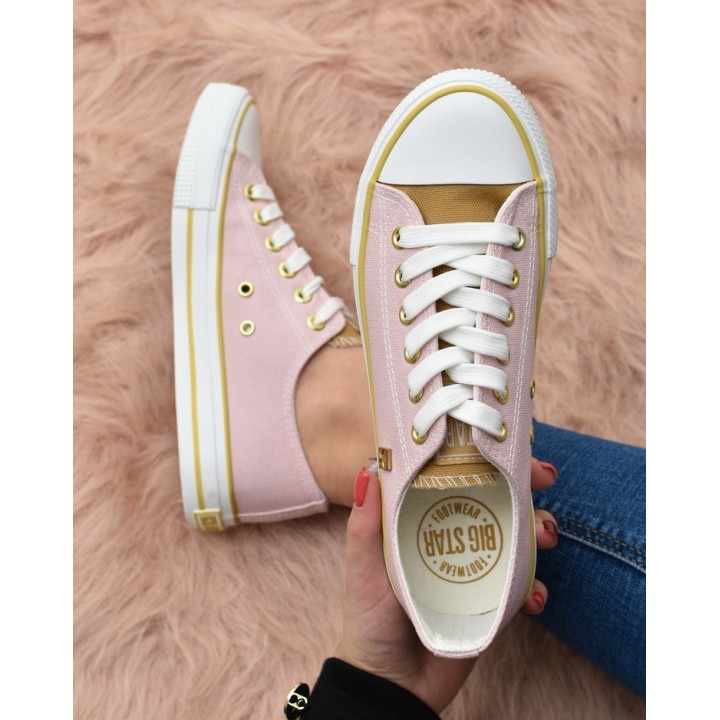 Trampki damskie Big Star HH274455 Nude