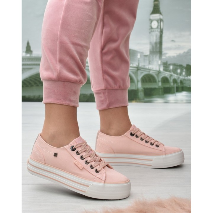 Trampki damskie Big Star HH274058 Różowe