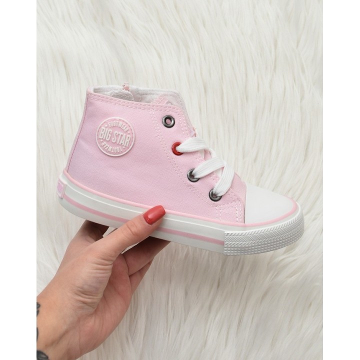 Trampki dziecięce Big Star HH374087 Różowe
