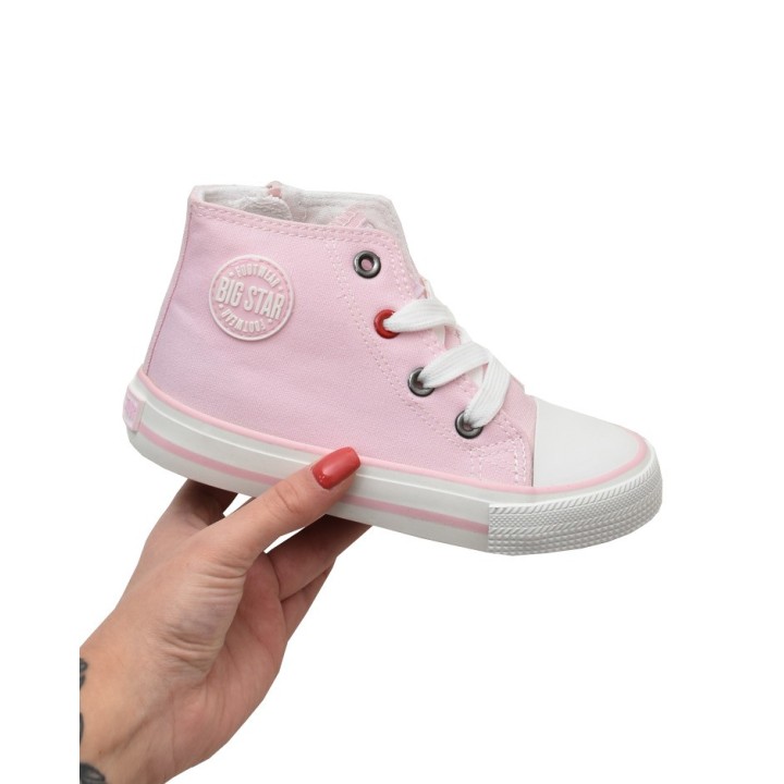 Trampki dziecięce Big Star HH374087 Różowe