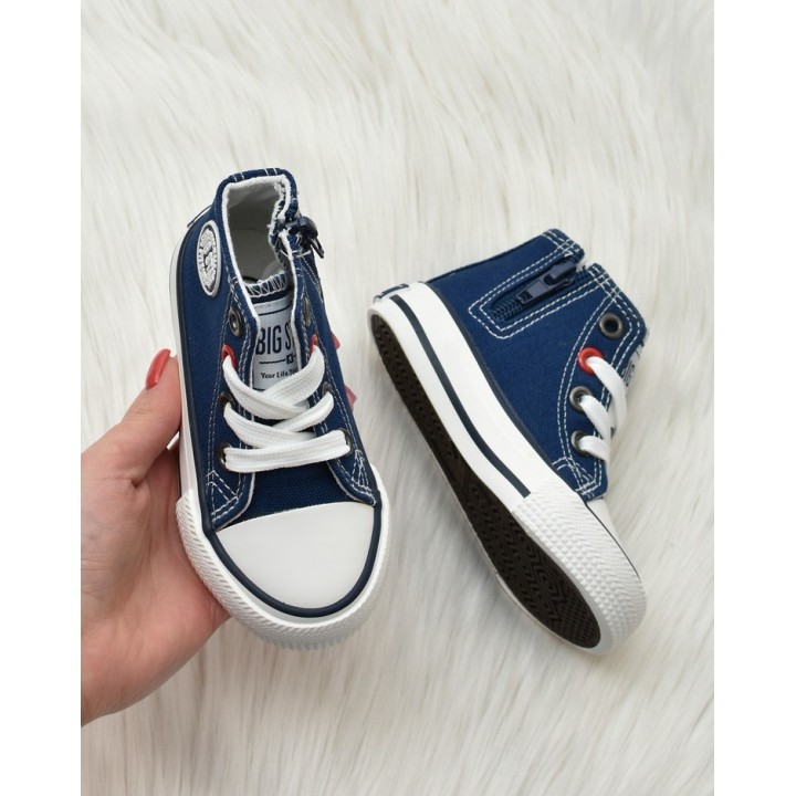 Trampki dziecięce Big Star HH374189 Granatowe