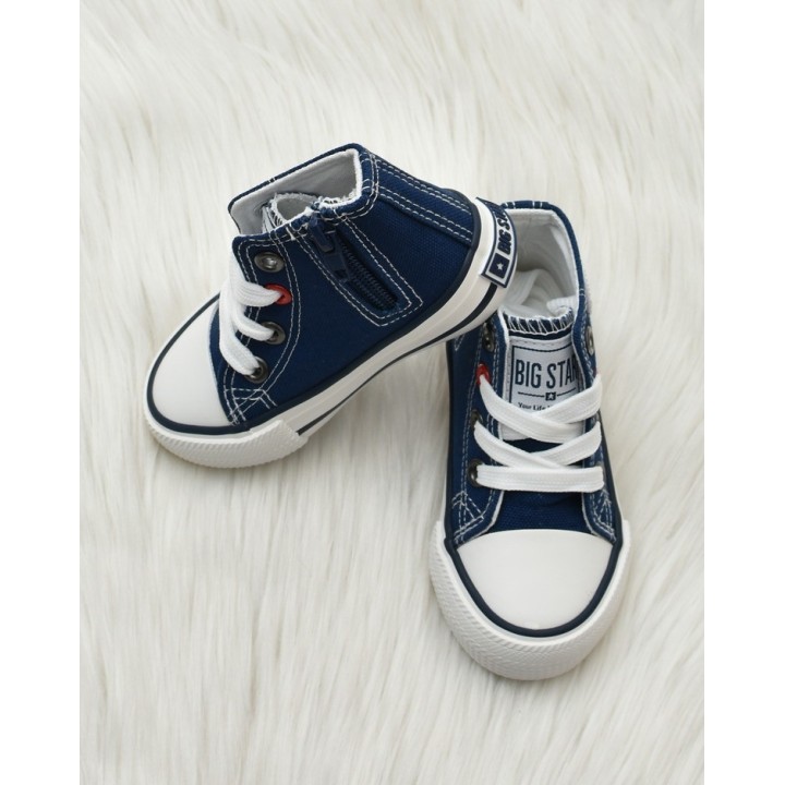 Trampki dziecięce Big Star HH374189 Granatowe