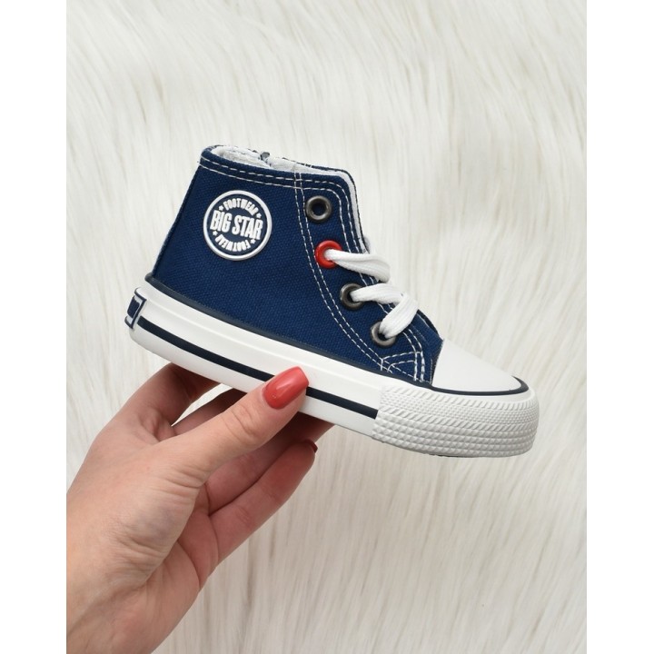 Trampki dziecięce Big Star HH374189 Granatowe