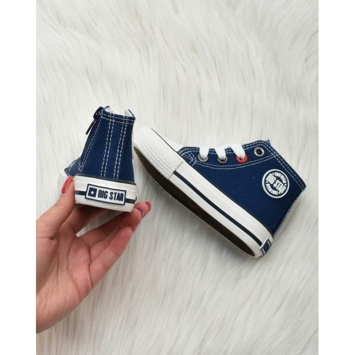 Trampki dziecięce Big Star HH374189 Granatowe
