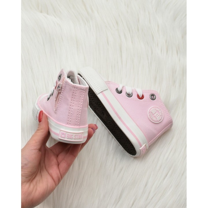 Trampki dziecięce Big Star HH374191 Różowe