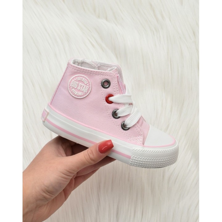 Trampki dziecięce Big Star HH374191 Różowe