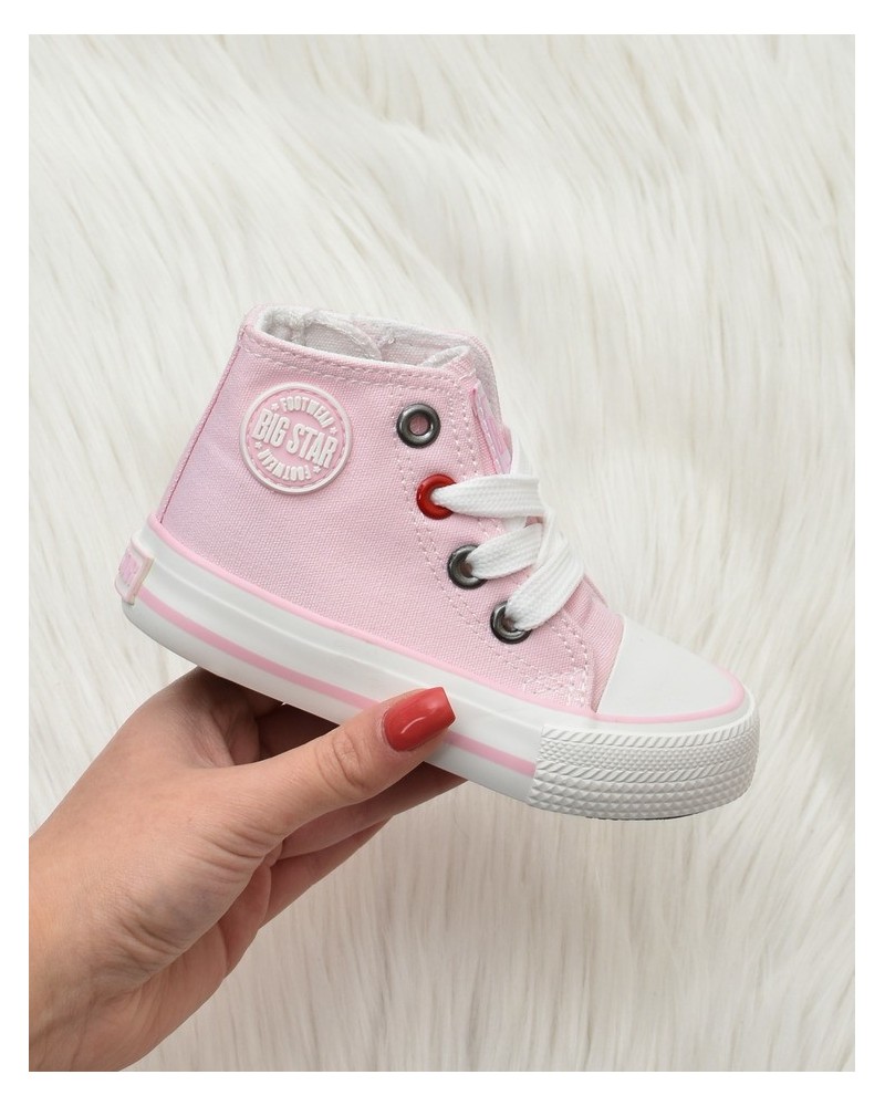 Trampki dziecięce Big Star HH374191 Różowe
