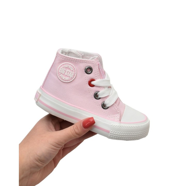 Trampki dziecięce Big Star HH374191 Różowe