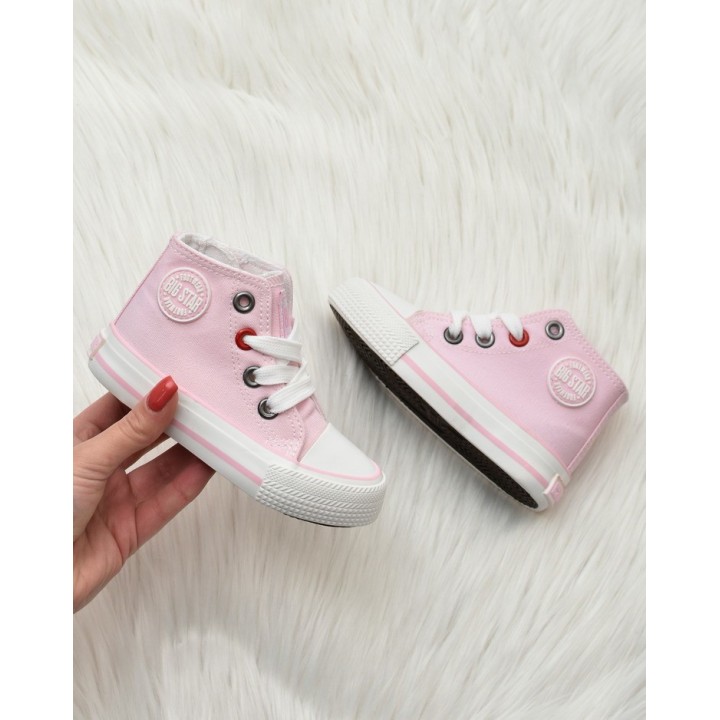Trampki dziecięce Big Star HH374191 Różowe