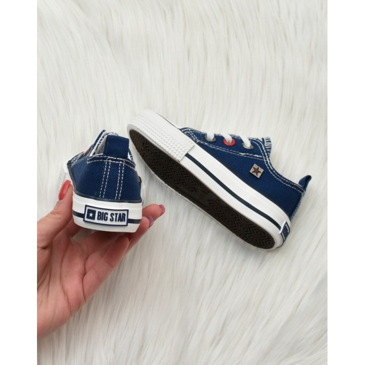 Trampki dziecięce Big Star HH374195 Granatowe