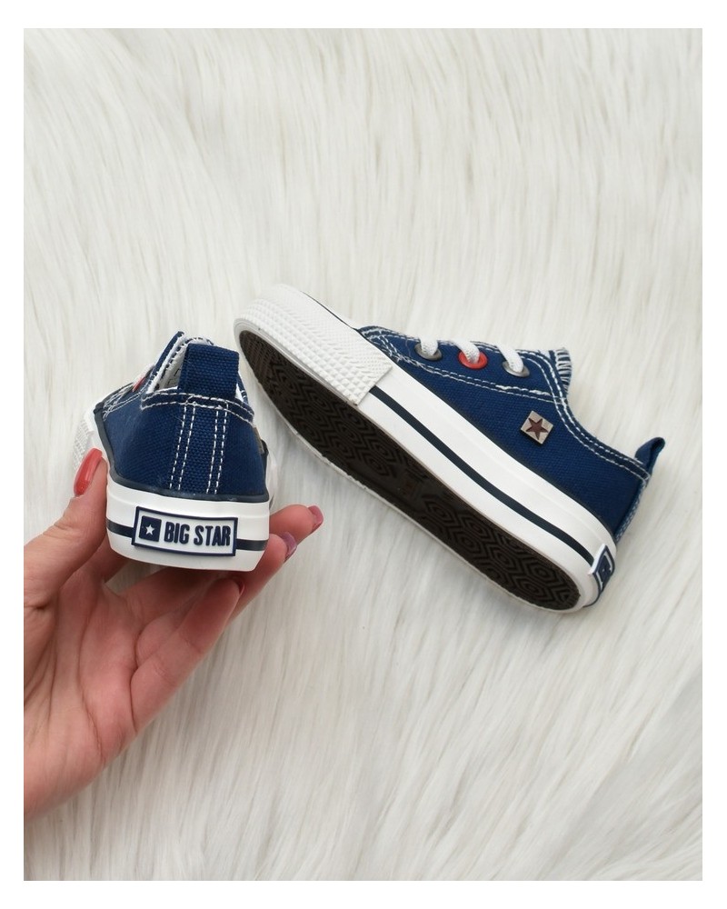 Trampki dziecięce Big Star HH374195 Granatowe