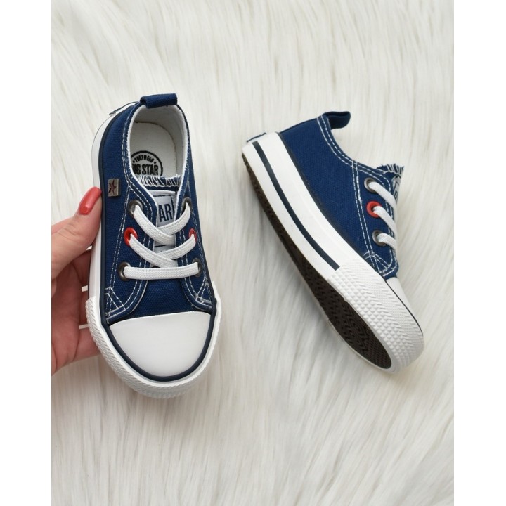 Trampki dziecięce Big Star HH374195 Granatowe