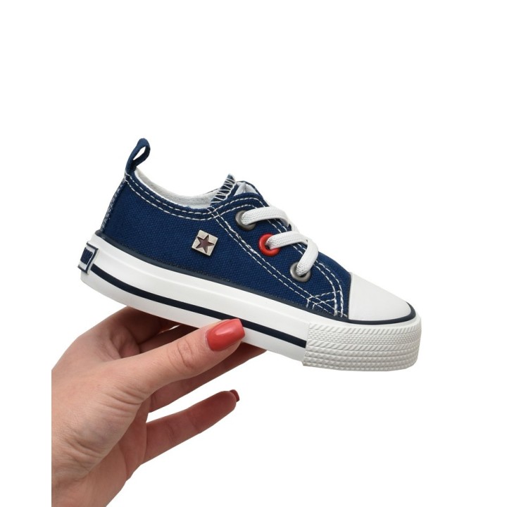Trampki dziecięce Big Star HH374195 Granatowe