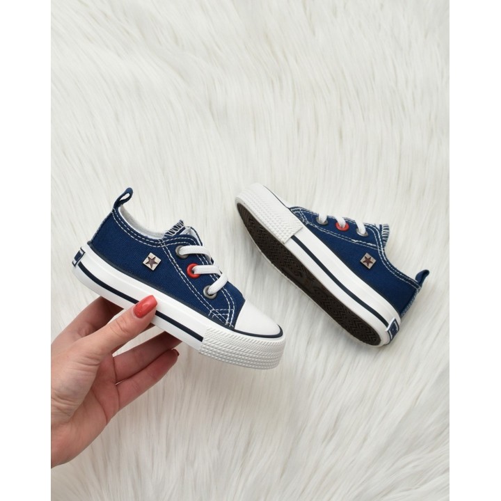 Trampki dziecięce Big Star HH374195 Granatowe