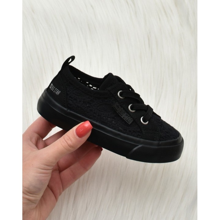 Trampki dziecięce Big Star JJ374019 Czarne