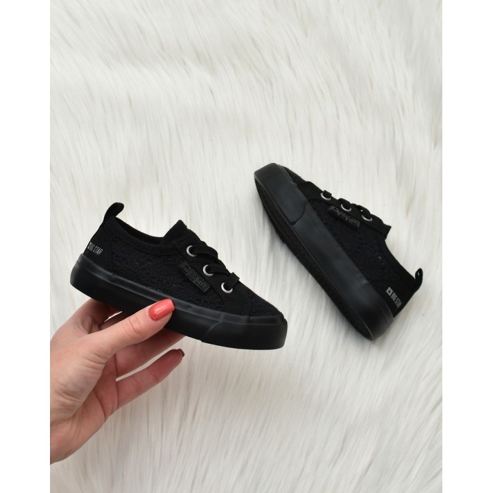Trampki dziecięce Big Star JJ374019 Czarne