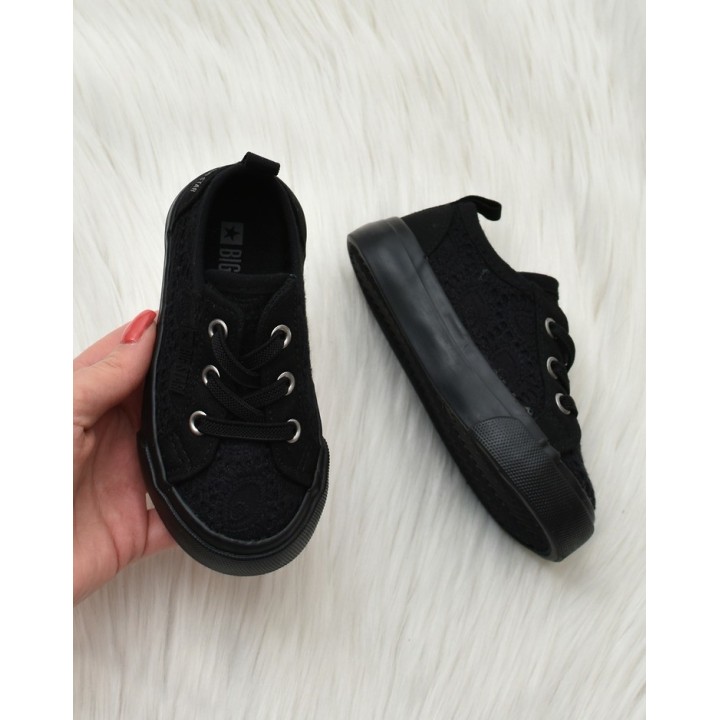 Trampki dziecięce Big Star JJ374019 Czarne