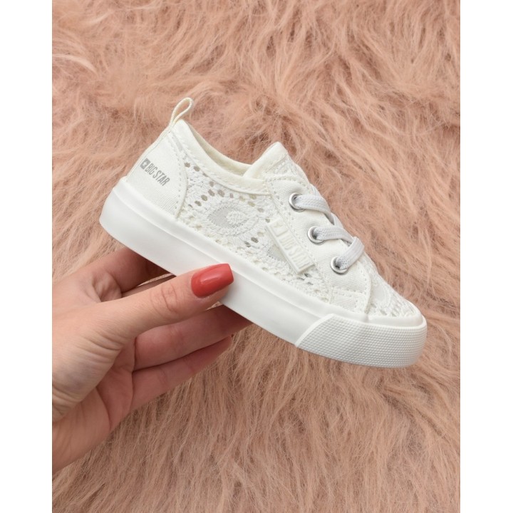 Trampki dziecięce Big Star JJ374020 Białe