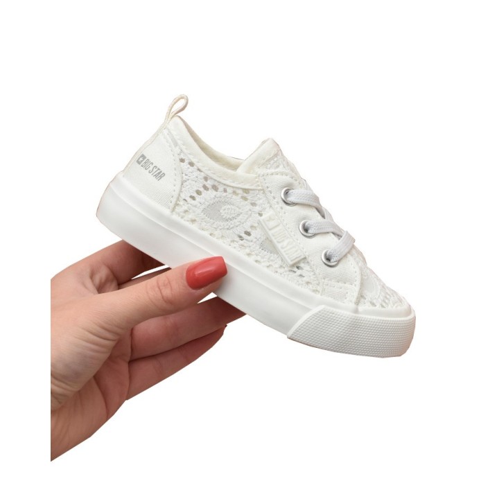 Trampki dziecięce Big Star JJ374020 Białe