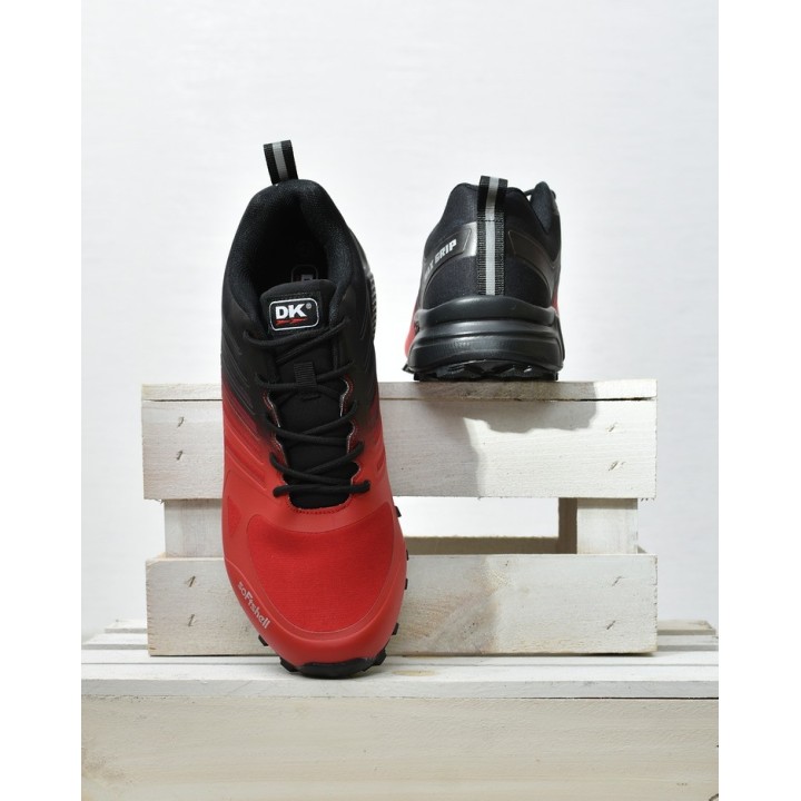 Buty męskie sportowe DK VB16571 Czerwone