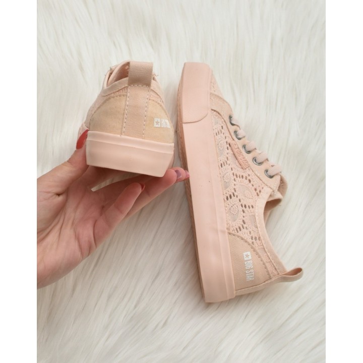 Trampki dziecięce Big Star JJ374006 Nude