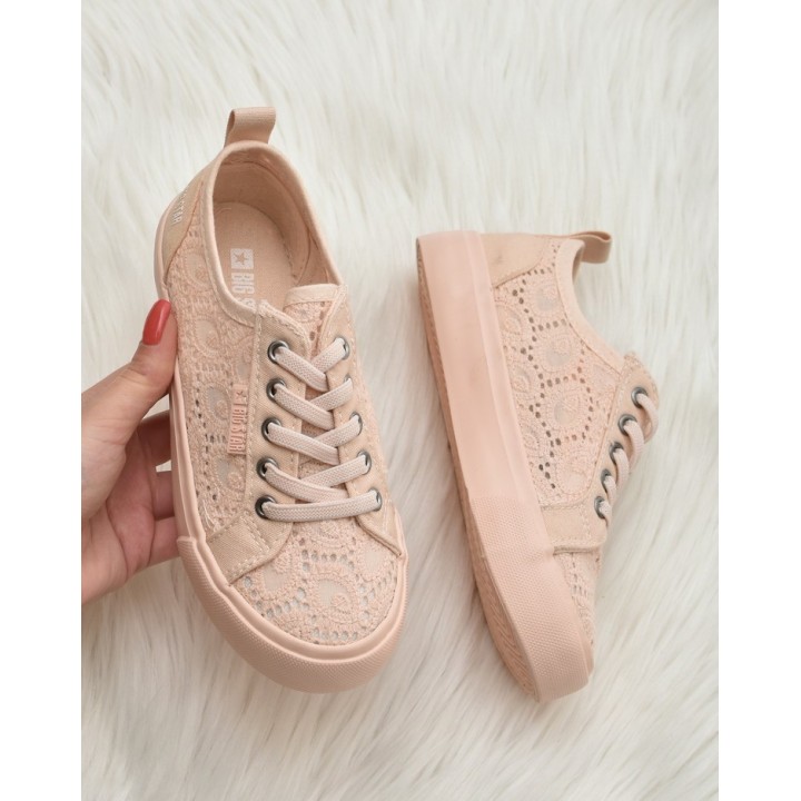 Trampki dziecięce Big Star JJ374006 Nude