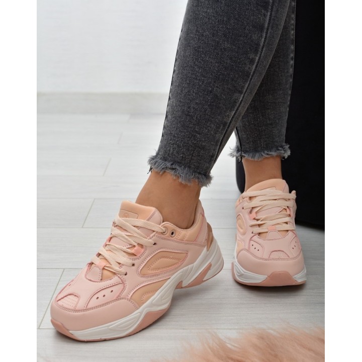 Sneakersy damskie McKeylor 20629 Rożowe