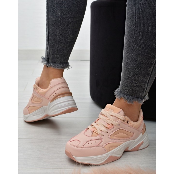 Sneakersy damskie McKeylor 20629 Rożowe