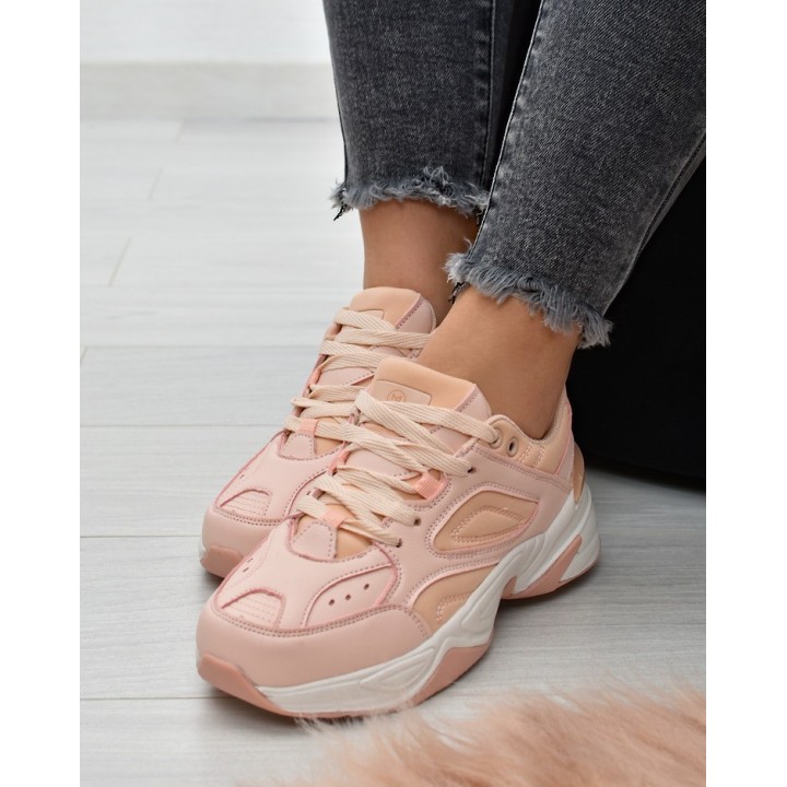 Sneakersy damskie McKeylor 20629 Rożowe