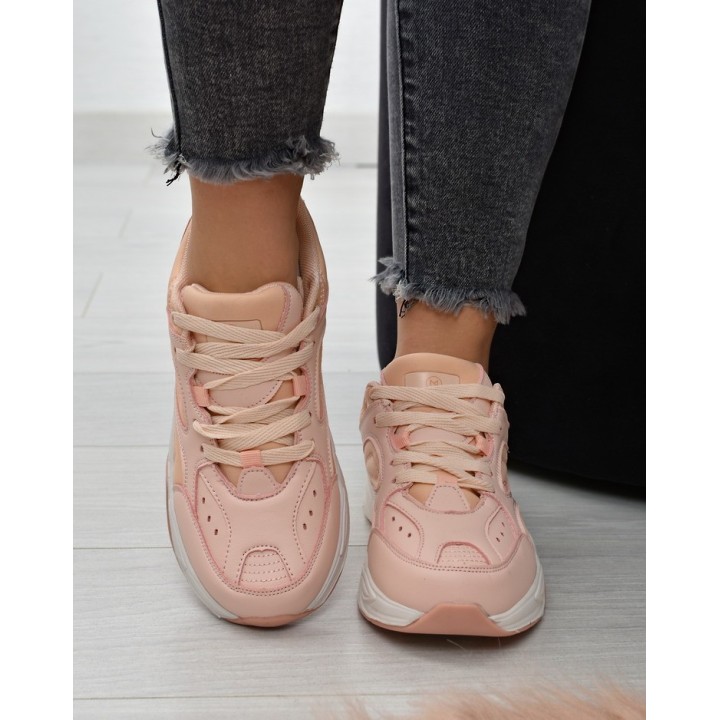 Sneakersy damskie McKeylor 20629 Rożowe