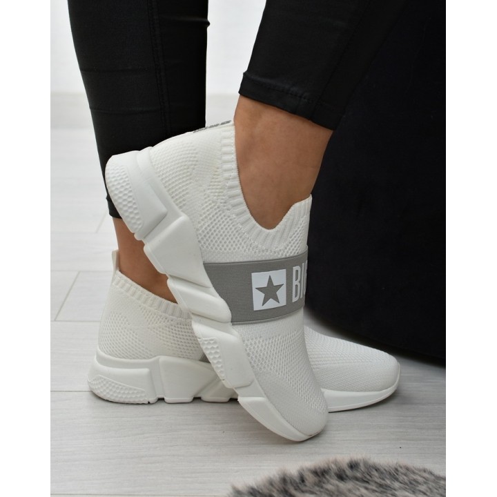Buty sportowe damskie Big Star JJ274297 Białe