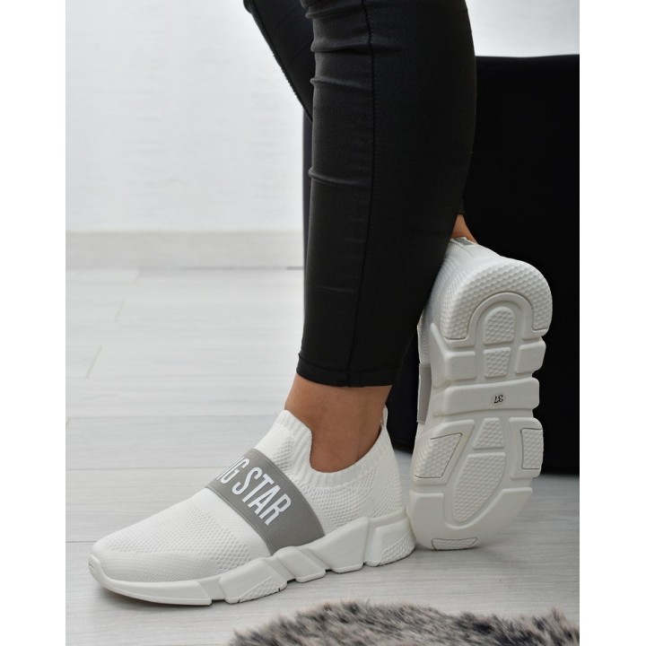 Buty sportowe damskie Big Star JJ274297 Białe