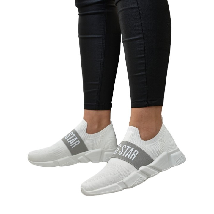 Buty sportowe damskie Big Star JJ274297 Białe