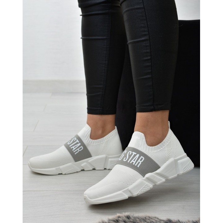 Buty sportowe damskie Big Star JJ274297 Białe
