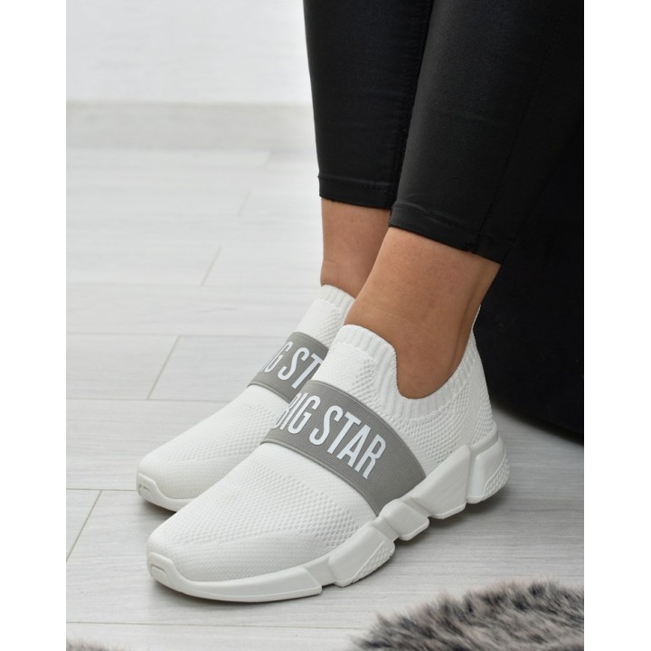 Buty sportowe damskie Big Star JJ274297 Białe