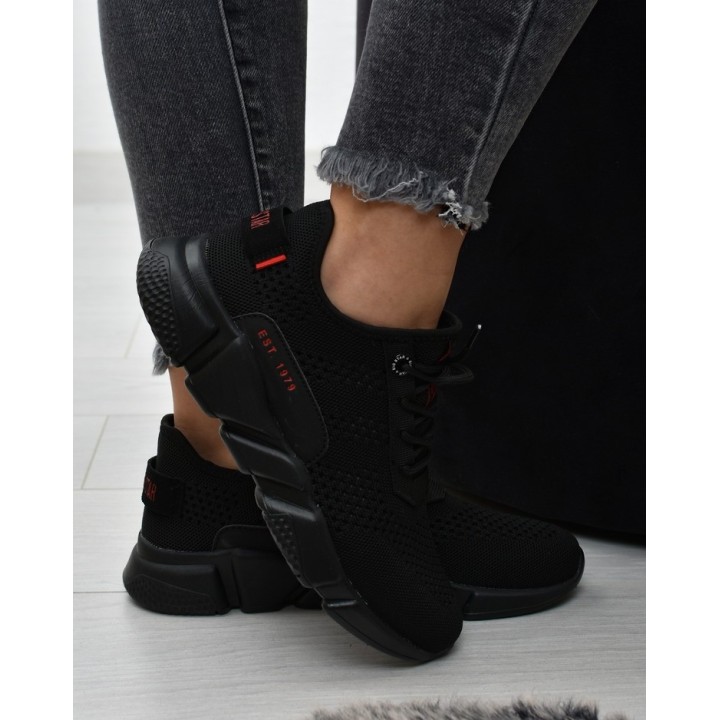 Buty sportowe damskie Big Star JJ274273 Czarne