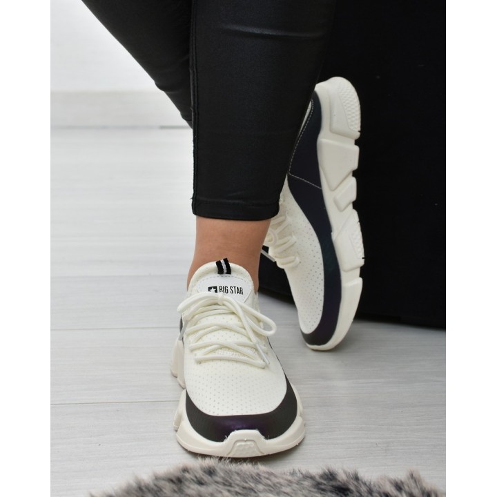 Buty sportowe damskie Big Star FF274A052 Białe