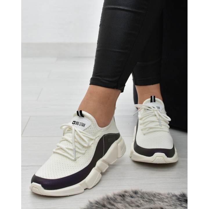 Buty sportowe damskie Big Star FF274A052 Białe