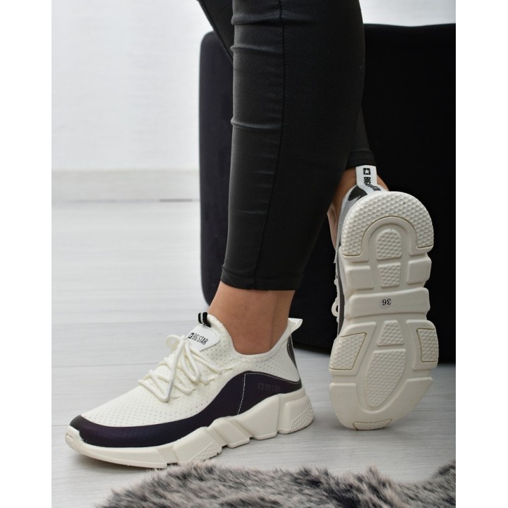 Buty sportowe damskie Big Star FF274A052 Białe